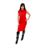ROSSO CORSA DRESS - RED